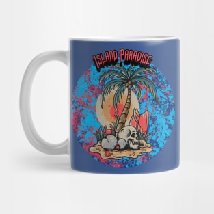 Island Paradise Graphic Mug